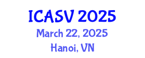 International Conference on Animal Sciences and Veterinary (ICASV) March 22, 2025 - Hanoi, Vietnam