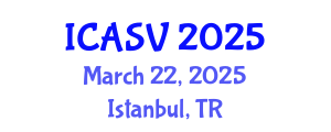 International Conference on Animal Sciences and Veterinary (ICASV) March 22, 2025 - Istanbul, Turkey