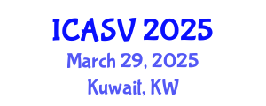 International Conference on Animal Sciences and Veterinary (ICASV) March 29, 2025 - Kuwait, Kuwait
