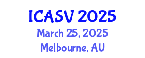 International Conference on Animal Sciences and Veterinary (ICASV) March 25, 2025 - Melbourne, Australia