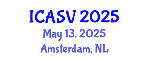 International Conference on Animal Sciences and Veterinary (ICASV) May 13, 2025 - Amsterdam, Netherlands