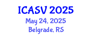 International Conference on Animal Sciences and Veterinary (ICASV) May 24, 2025 - Belgrade, Serbia