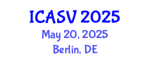 International Conference on Animal Sciences and Veterinary (ICASV) May 20, 2025 - Berlin, Germany