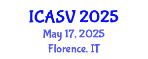 International Conference on Animal Sciences and Veterinary (ICASV) May 17, 2025 - Florence, Italy