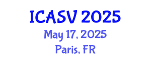 International Conference on Animal Sciences and Veterinary (ICASV) May 17, 2025 - Paris, France