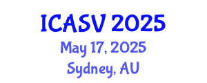 International Conference on Animal Sciences and Veterinary (ICASV) May 17, 2025 - Sydney, Australia