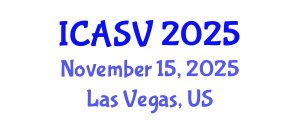 International Conference on Animal Sciences and Veterinary (ICASV) November 15, 2025 - Las Vegas, United States