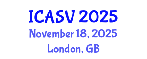 International Conference on Animal Sciences and Veterinary (ICASV) November 18, 2025 - London, United Kingdom