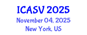 International Conference on Animal Sciences and Veterinary (ICASV) November 04, 2025 - New York, United States