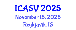International Conference on Animal Sciences and Veterinary (ICASV) November 15, 2025 - Reykjavik, Iceland