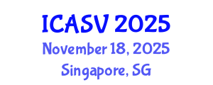 International Conference on Animal Sciences and Veterinary (ICASV) November 18, 2025 - Singapore, Singapore