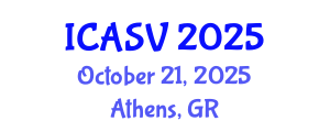 International Conference on Animal Sciences and Veterinary (ICASV) October 21, 2025 - Athens, Greece
