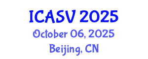 International Conference on Animal Sciences and Veterinary (ICASV) October 06, 2025 - Beijing, China