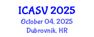 International Conference on Animal Sciences and Veterinary (ICASV) October 04, 2025 - Dubrovnik, Croatia
