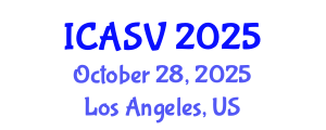 International Conference on Animal Sciences and Veterinary (ICASV) October 28, 2025 - Los Angeles, United States