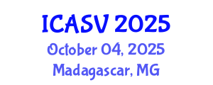 International Conference on Animal Sciences and Veterinary (ICASV) October 04, 2025 - Madagascar, Madagascar
