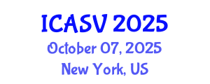 International Conference on Animal Sciences and Veterinary (ICASV) October 07, 2025 - New York, United States