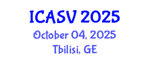 International Conference on Animal Sciences and Veterinary (ICASV) October 04, 2025 - Tbilisi, Georgia