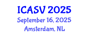 International Conference on Animal Sciences and Veterinary (ICASV) September 16, 2025 - Amsterdam, Netherlands