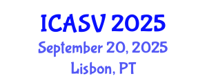 International Conference on Animal Sciences and Veterinary (ICASV) September 20, 2025 - Lisbon, Portugal