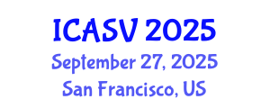 International Conference on Animal Sciences and Veterinary (ICASV) September 27, 2025 - San Francisco, United States