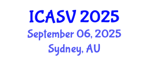 International Conference on Animal Sciences and Veterinary (ICASV) September 06, 2025 - Sydney, Australia