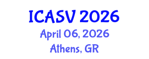 International Conference on Animal Sciences and Veterinary (ICASV) April 06, 2026 - Athens, Greece International Conference on Animal Sciences and Veterinary (ICASV) April 06, 2026 - Athens, Greece