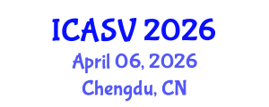 International Conference on Animal Sciences and Veterinary (ICASV) April 06, 2026 - Chengdu, China International Conference on Animal Sciences and Veterinary (ICASV) April 06, 2026 - Chengdu, China