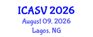International Conference on Animal Sciences and Veterinary (ICASV) August 09, 2026 - Lagos, Nigeria International Conference on Animal Sciences and Veterinary (ICASV) August 09, 2026 - Lagos, Nigeria