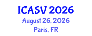 International Conference on Animal Sciences and Veterinary (ICASV) August 26, 2026 - Paris, France International Conference on Animal Sciences and Veterinary (ICASV) August 26, 2026 - Paris, France
