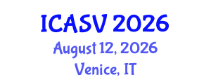 International Conference on Animal Sciences and Veterinary (ICASV) August 12, 2026 - Venice, Italy International Conference on Animal Sciences and Veterinary (ICASV) August 12, 2026 - Venice, Italy