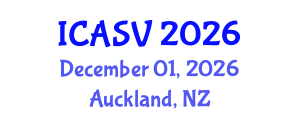 International Conference on Animal Sciences and Veterinary (ICASV) December 01, 2026 - Auckland, New Zealand International Conference on Animal Sciences and Veterinary (ICASV) December 01, 2026 - Auckland, New Zealand