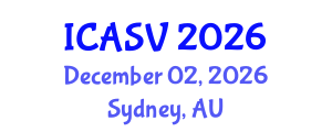 International Conference on Animal Sciences and Veterinary (ICASV) December 02, 2026 - Sydney, Australia International Conference on Animal Sciences and Veterinary (ICASV) December 02, 2026 - Sydney, Australia