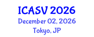 International Conference on Animal Sciences and Veterinary (ICASV) December 02, 2026 - Tokyo, Japan International Conference on Animal Sciences and Veterinary (ICASV) December 02, 2026 - Tokyo, Japan