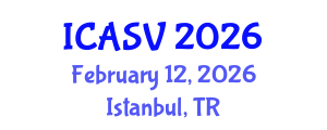 International Conference on Animal Sciences and Veterinary (ICASV) February 12, 2026 - Istanbul, Turkey International Conference on Animal Sciences and Veterinary (ICASV) February 12, 2026 - Istanbul, Turkey