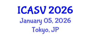 International Conference on Animal Sciences and Veterinary (ICASV) January 05, 2026 - Tokyo, Japan International Conference on Animal Sciences and Veterinary (ICASV) January 05, 2026 - Tokyo, Japan