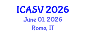International Conference on Animal Sciences and Veterinary (ICASV) June 01, 2026 - Rome, Italy