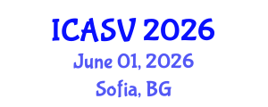International Conference on Animal Sciences and Veterinary (ICASV) June 01, 2026 - Sofia, Bulgaria International Conference on Animal Sciences and Veterinary (ICASV) June 01, 2026 - Sofia, Bulgaria