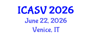 International Conference on Animal Sciences and Veterinary (ICASV) June 22, 2026 - Venice, Italy