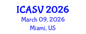 International Conference on Animal Sciences and Veterinary (ICASV) March 09, 2026 - Miami, United States International Conference on Animal Sciences and Veterinary (ICASV) March 09, 2026 - Miami, United States