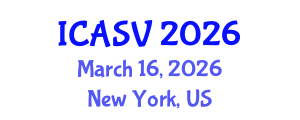International Conference on Animal Sciences and Veterinary (ICASV) March 16, 2026 - New York, United States International Conference on Animal Sciences and Veterinary (ICASV) March 16, 2026 - New York, United States