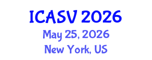 International Conference on Animal Sciences and Veterinary (ICASV) May 25, 2026 - New York, United States International Conference on Animal Sciences and Veterinary (ICASV) May 25, 2026 - New York, United States
