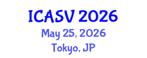 International Conference on Animal Sciences and Veterinary (ICASV) May 25, 2026 - Tokyo, Japan International Conference on Animal Sciences and Veterinary (ICASV) May 25, 2026 - Tokyo, Japan