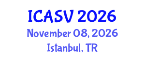 International Conference on Animal Sciences and Veterinary (ICASV) November 08, 2026 - Istanbul, Turkey International Conference on Animal Sciences and Veterinary (ICASV) November 08, 2026 - Istanbul, Turkey