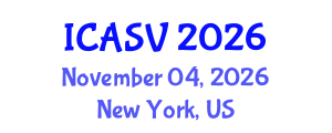 International Conference on Animal Sciences and Veterinary (ICASV) November 04, 2026 - New York, United States