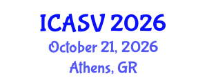 International Conference on Animal Sciences and Veterinary (ICASV) October 21, 2026 - Athens, Greece International Conference on Animal Sciences and Veterinary (ICASV) October 21, 2026 - Athens, Greece