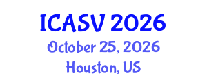 International Conference on Animal Sciences and Veterinary (ICASV) October 25, 2026 - Houston, United States