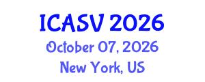 International Conference on Animal Sciences and Veterinary (ICASV) October 07, 2026 - New York, United States International Conference on Animal Sciences and Veterinary (ICASV) October 07, 2026 - New York, United States