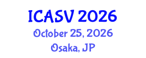 International Conference on Animal Sciences and Veterinary (ICASV) October 25, 2026 - Osaka, Japan International Conference on Animal Sciences and Veterinary (ICASV) October 25, 2026 - Osaka, Japan