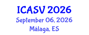 International Conference on Animal Sciences and Veterinary (ICASV) September 06, 2026 - Málaga, Spain International Conference on Animal Sciences and Veterinary (ICASV) September 06, 2026 - Málaga, Spain